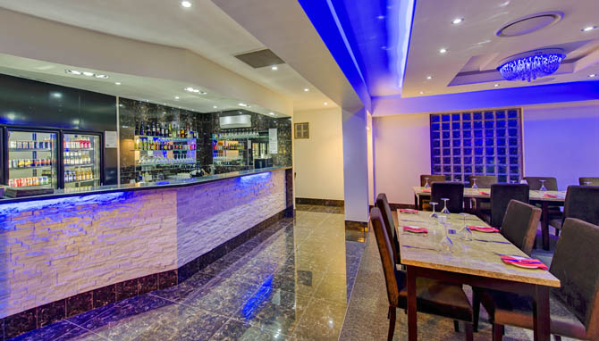 We also have a magnificent Fully Licensed A-la-Carte Restaurant with spectacular lighting, Bar and a relaxing ambience.
